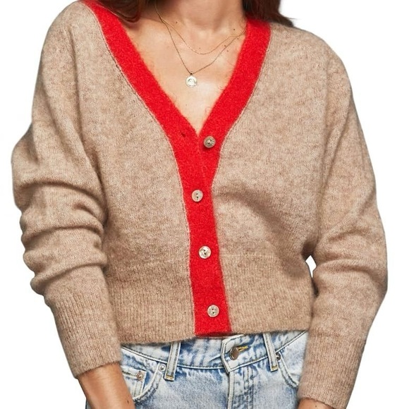Anine Bing Sweaters - Anine Bing Mason Mohair Blend Cardigan ❤️